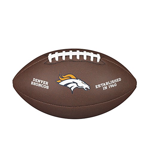 Wilson Uni NFL Licensed Ball DN Football, marrón, One Size