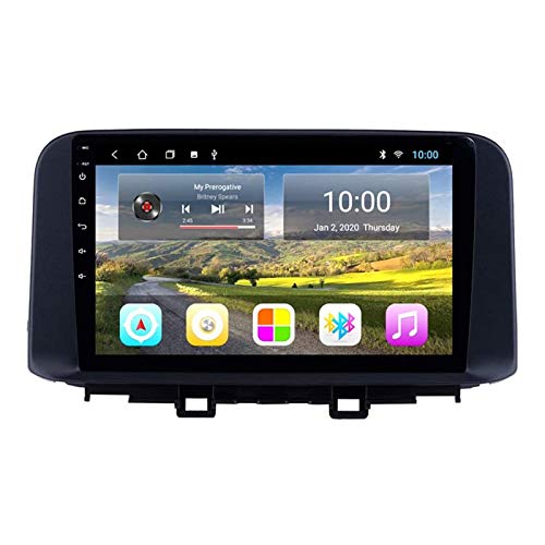 YLCCC GPS Navigation Stereo para Hyundai Encino Kona/Tucson 2018 2019 Nav Internet Multimedia Reproductor Música Web Surfing Audio Pantalla Táctil Bluetooth Mirrorlink,4 Core 4g+WiFi: 1+32gb
