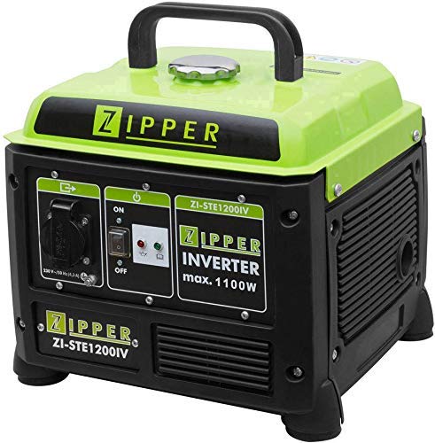 Zipper - Generador eléctrico Inverter ZI-STE1200IV, 505 x 280 x 420 mm
