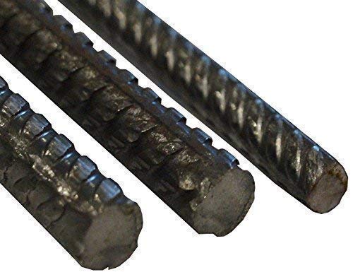 10-pc acero de refuerzo hormigón ACERO barras de refuerzo Ø 4mm hasta 16mm Varias Longitudes - 1250 mm Ø 12 mm