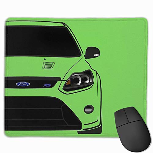 25x30cm para Alfombrilla de ratón para el hogar de Oficina para Juegos Focus RS Ford Half Cut  Alfombrilla para Mouse con Base Antideslizante Durable