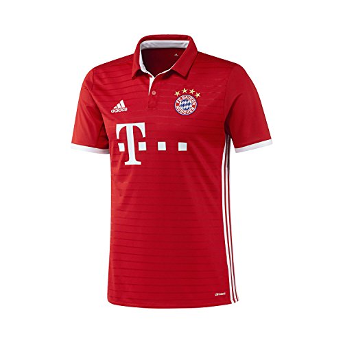 adidas FCB H JSY Camiseta Bayern Múnich, Hombre, Blanco/Negro, XL