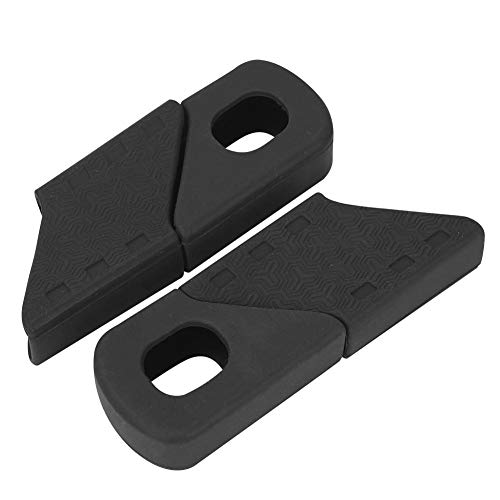 AYNEFY Biela Mountain Bike Bike, 2 pares de bicicletas con manivela de protección, par de protectores de bielas de silicona para MTB y bicicleta de carretera (negro) AYNEFY Biela Mountain Bike Bike, 2 pares de bicicletas con manivela de protección, par de protectores de bielas de silicona para MTB y bicicleta de carretera (negro)