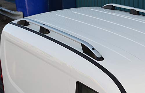 Barras de techo para L1 Caddy (2016+) aluminio plateado