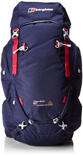 Berghaus 421586X04 - Mochila de Senderismo, Color Azul (Evening Blue/Dark Cerise), Talla n/a, 25.0 l