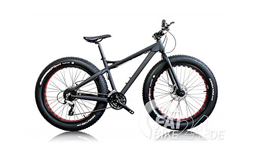 Bicicleta de montaña BH Big Foot con neumáticos estilo Kenda de 10 cm, con frenos de disco hidráulico, modelo de 2016, Hombre, negro y amarillo Bicicleta de montaña BH Big Foot con neumáticos estilo Kenda de 10 cm, con frenos de disco hidráulico, modelo de 2016, Hombre, negro y amarillo