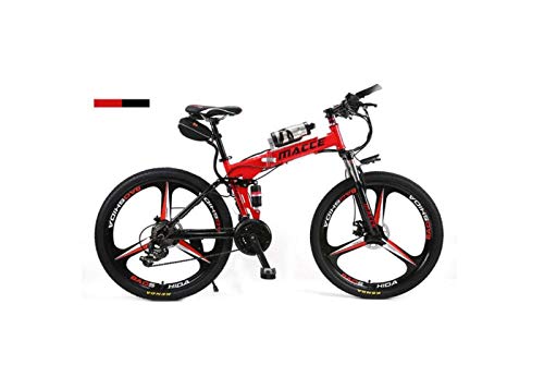 Bicicleta de Montaña Unisex Suspensión Doble Bicicleta de Montaña 26"Rueda Integral Bicicleta Eléctrica Bicicleta de Alto Carbono de Acero Pedal Híbrido Asistido Bicicleta Plegable con Batería de Ion Bicicleta de Montaña Unisex Suspensión Doble Bicicleta de Montaña 26"Rueda Integral Bicicleta Eléctrica Bicicleta de Alto Carbono de Acero Pedal Híbrido Asistido Bicicleta Plegable con Batería de Ion