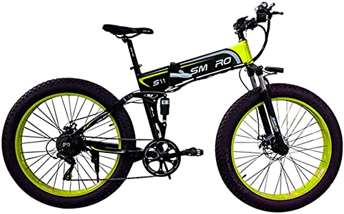 Bicicleta electrica 26 pulgadas Bicicleta eléctrica de neumático de grasa plegable de 26 pulgadas, motor de 350 vatios para adultos Bici de montaña eléctrica extraíble 48V / 10Ah batería 7 velocidad d Bicicleta electrica 26 pulgadas Bicicleta eléctrica de neumático de grasa plegable de 26 pulgadas, motor de 350 vatios para adultos Bici de montaña eléctrica extraíble 48V / 10Ah batería 7 velocidad d