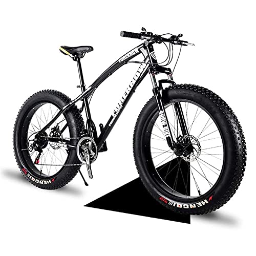 Bicicleta gorda 20 "/ 24" / 26 "Tamaño de la rueda y hombres de género Bicicleta de grasa de género de la bicicleta de nieve, moda 21 velocidad Suspensión completa Acero Doble disco freno Bicicleta de