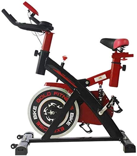 Bicicleta interior Ciclismo Bicicletas Entrenadores Resistencia Magnética 6 Kg Volante Entrenamiento Cardio con Monitor Multifuncional y Amortiguador de Primavera