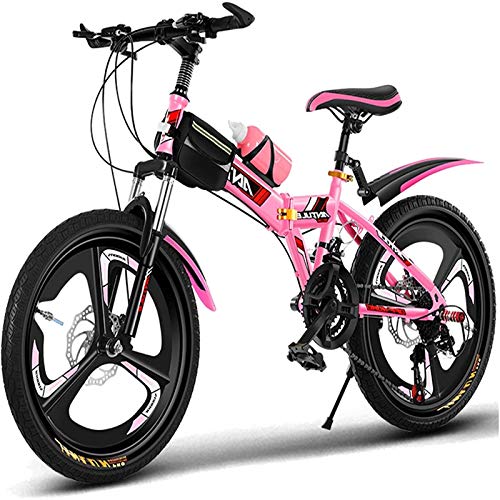 Bicicleta para niños 20"Bicicleta al Aire Libre para niños, para 9-14 años, niños y niñas, niños, niñas, Bicicleta de montaña, Azul, Bicicleta, Rosa.