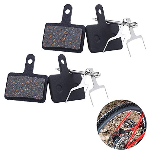 Bicicleta Pastillas de Freno para Shimano Deore Pastillas de Freno para Bicicletas Resina SemiMetálico Pastillas de Freno de Disco de Semi Metal para Bicicleta per frenos bicicleta de montaña 4 Pares Bicicleta Pastillas de Freno para Shimano Deore Pastillas de Freno para Bicicletas Resina SemiMetálico Pastillas de Freno de Disco de Semi Metal para Bicicleta per frenos bicicleta de montaña 4 Pares