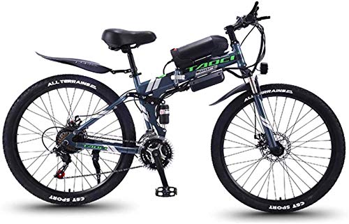 Bicicletas Eléctricas, Bicicletas eléctricas for adultos, 26 '' plegable de MTB Ebikes for Hombres Mujeres señoras, 36V 350W 13Ah extraíble de iones de litio de bicicletas E-bici, ciclo al aire libre