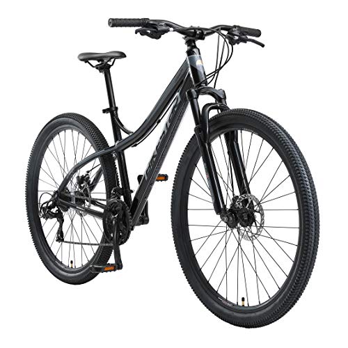 BIKESTAR Bicicleta de montaña Hardtail de Aluminio, 21 Marchas Shimano 29" Pulgadas | Mountainbike con Frenos de Disco Cuadro 18" MTB | Negro Gris BIKESTAR Bicicleta de montaña Hardtail de Aluminio, 21 Marchas Shimano 29" Pulgadas | Mountainbike con Frenos de Disco Cuadro 18" MTB | Negro Gris