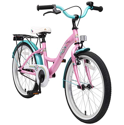 BIKESTAR Bicicleta Infantil para niñas a Partir de 6 años | Bici 20 Pulgadas con Frenos | 20" Edición Clásica Rosa