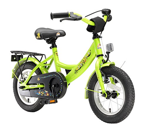BIKESTAR Bicicleta Infantil para niños y niñas a Partir de 3 años | Bici 12 Pulgadas con Frenos | 12" Edición Clásica Verde