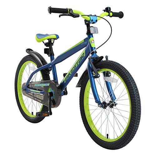 BIKESTAR Bicicleta Infantil para niños y niñas a Partir de 6 años | Bici de montaña 20 Pulgadas con Frenos | 20" Edición Mountainbike Azul