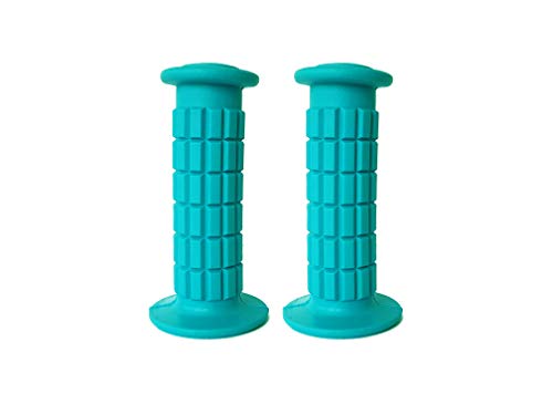 BMX - Puños para manillar de bicicleta para niños - Juego de dos piezas / PVC/para Junior /antideslizante/resistente a la intemperie / ciclismo /fácil instalación en manillar/niños niñas (azul) BMX - Puños para manillar de bicicleta para niños - Juego de dos piezas / PVC/para Junior /antideslizante/resistente a la intemperie / ciclismo /fácil instalación en manillar/niños niñas (azul)