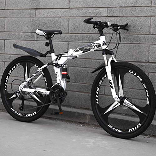 BNMKL 24 Pulgadas Bicicleta Plegable Adulto, 3 Cortadores Rueda, 21/24/27 Velocidad Bicicleta De Montaña, Bicicleta Plegable para Hombres/Mujeres,Negro,24 Inch 27 Speed BNMKL 24 Pulgadas Bicicleta Plegable Adulto, 3 Cortadores Rueda, 21/24/27 Velocidad Bicicleta De Montaña, Bicicleta Plegable para Hombres/Mujeres,Negro,24 Inch 27 Speed