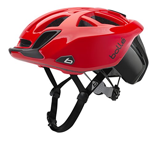 bollé The-One-Road-Standard Cascos Ciclismo, Adultos Unisex, Shiny Red, Large 58-62 cm