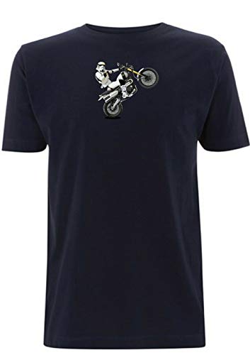 Camiseta inspirada en Stormtrooper para motociclista, bicicleta, bicicleta, cruz, Enduro XC 4 x 4, regalo de moto