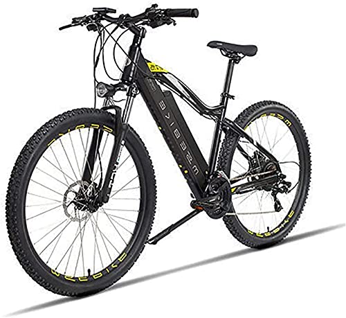 CASTOR Bicicleta electrica 27.5 Pulgadas 48V Montaña Bicicletas eléctricas para Adultos 400W Capacidad Urbana Batería de Litio extraíble de Bicicleta eléctrica, 21 Speed ​​Gear Shifts