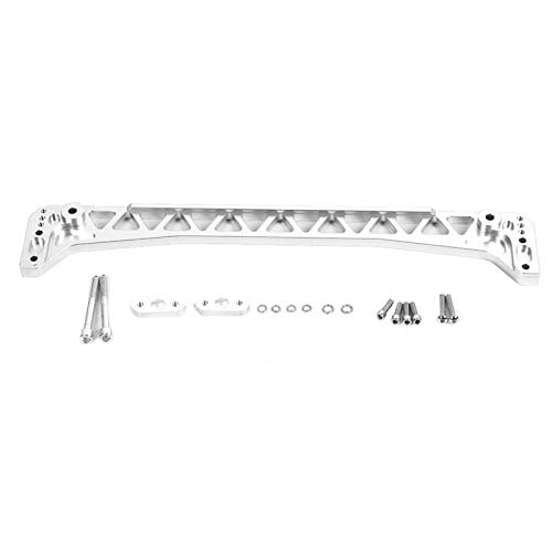 Chasis Aluminio Equilibrio Barra de unión inferior Marco de barra de sujeción profesional para piezas de repuesto EK 96-00(Silver)