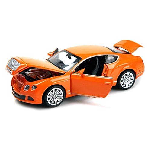 Coche modelo de coche de 1,24 Bentley Continental GT Simulación de aleación de fundición a presión de juguete Adornos Colección coche de deportes de joyería 14x6x4CM Vehículos for adultos Niños de mad Coche modelo de coche de 1,24 Bentley Continental GT Simulación de aleación de fundición a presión de juguete Adornos Colección coche de deportes de joyería 14x6x4CM Vehículos for adultos Niños de mad