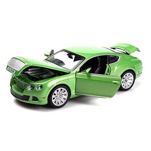 Coche modelo de coche de 1,24 Bentley Continental GT Simulación de aleación de fundición a presión de juguete Adornos Colección coche de deportes de joyería 14x6x4CM Vehículos for adultos Niños de mad Coche modelo de coche de 1,24 Bentley Continental GT Simulación de aleación de fundición a presión de juguete Adornos Colección coche de deportes de joyería 14x6x4CM Vehículos for adultos Niños de mad