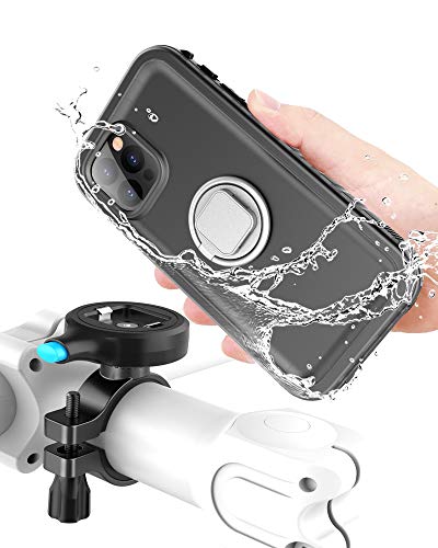 Cozycase Soporte Movil Bicicleta Compatible con iPhone 12 Pro MAX - con Funda estanca, Teléfono Aluminio Manillar de Bicicleta de Montaje (iPhone 12 Pro MAX (6,5")) Cozycase Soporte Movil Bicicleta Compatible con iPhone 12 Pro MAX - con Funda estanca, Teléfono Aluminio Manillar de Bicicleta de Montaje (iPhone 12 Pro MAX (6,5"))
