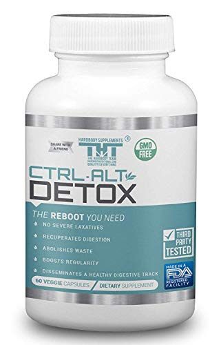 CTL-ALT-Detox Píldoras | El reinicie que necesite | Un Gran Limpieza de Colon y Suplemento de Magnesio para impulso Regularidad (60 Cápsulas)