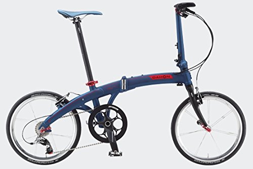 DAHON MU LT10 - Piercing para bicicleta (10 velocidades, 20", 10 velocidades, 9,3 kg), color azul