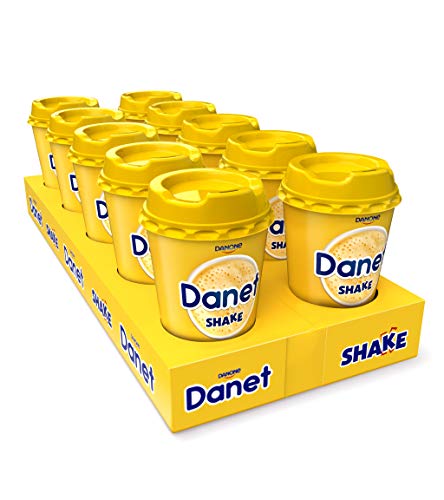 Danet Shake Pack 10 Batidos Sabor Vainilla 200 Ml - Total 10 x 200 ML