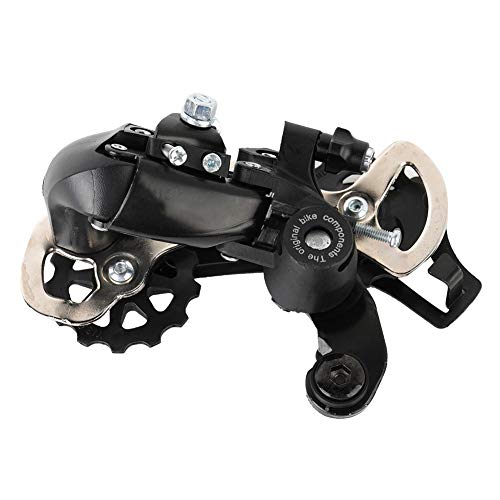 Desviador Trasero Desviador de Bicicleta de montaña Desviador de Bicicleta para 21 Bicicletas de montaña de 24 velocidades Negro Desviador Trasero Desviador de Bicicleta de montaña Desviador de Bicicleta para 21 Bicicletas de montaña de 24 velocidades Negro