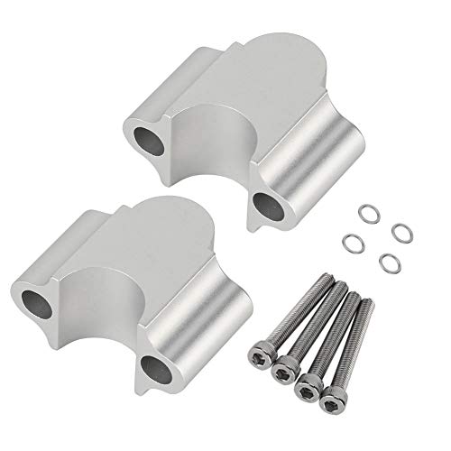 Elevador de Manillar Moto,Elevador de Manillar de Motocicleta Elevador Universal de Manillar de Aleación de Aluminio 7/8 '' 22mm Abrazadera de Manillar de Motocicleta(galvanoplastia) Elevador de Manillar Moto,Elevador de Manillar de Motocicleta Elevador Universal de Manillar de Aleación de Aluminio 7/8 '' 22mm Abrazadera de Manillar de Motocicleta(galvanoplastia)