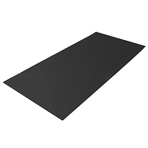 Esterilla De Protección Para El Suelo Antideslizante Esterilla De Ejercicio Amortigua El Ruido Alfombrilla Protectora De Piso 120 X 60cm Para Aparatos De Fitness, Cinta De Correr, Banco De Pesas