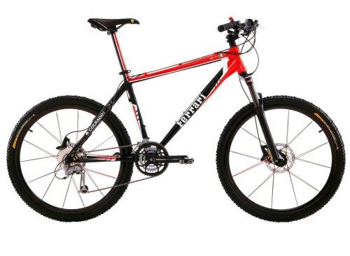 FERRARI CX50-S - Bicicleta de montaña Enduro, Color Rojo