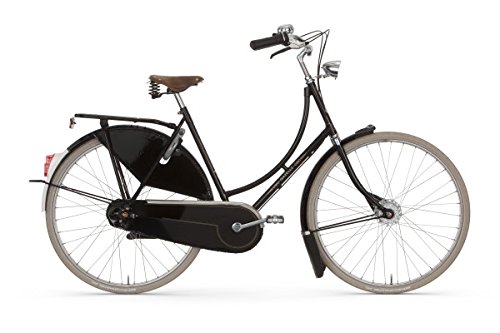 Gazelle bicicleta holandesa Tour Populair Estados Unidos de 8 velocidades Roller Brake, color Schwarz 001, tamaño 57