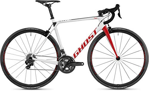 Ghost Bicicleta de carreras Nivolet 8.8 LC U 2018 (L/56 cm, Star White/Riot Red)