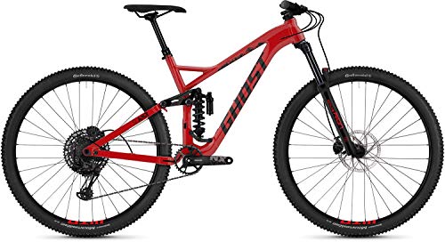 Ghost Slamr 2.9 AL U 29R Fullsuspension Mountain Bike 2019 - Bicicleta de montaña (46 cm), color rojo y negro
