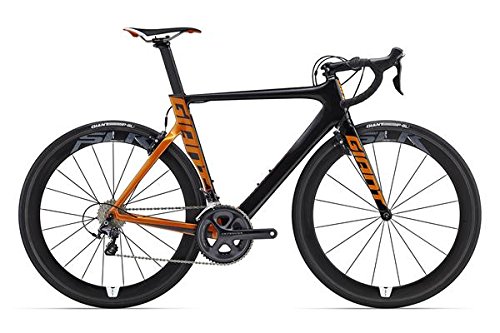Giant Propel Advanced Pro 1 28 pulgadas bicicleta negro/naranja (2016), color , tamaño 50