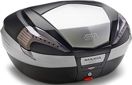 GIVI V56NT Maxia 4 Tech Monokey Baúl con Cubierta de Aluminio y Reflectores Transparentes