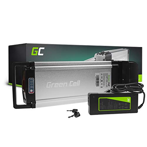Green Cell GC® Bateria Bicicleta Electrica 24V 8.8Ah Rear Rack Li-Ion E-Bike Batería y Cargador