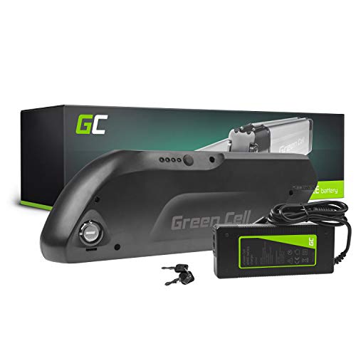 Green Cell GC® Bateria Bicicleta Electrica 48V 12Ah Down Tube Li-Ion E-Bike Batería y Cargador