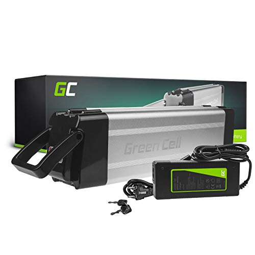 Green Cell GC® Bateria Bicicleta Electrica 48V 15Ah Silverfish Li-Ion E-Bike Batería y Cargador