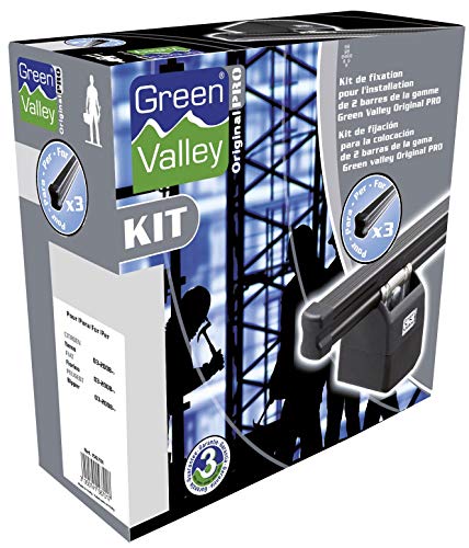 Green Valley Kit de fijación para Barras de Techo Original Pro N770 – 2 Barras