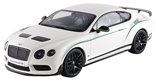 GT Spirit – GT121 – Bentley Continental GT3 – R – Escala 1/18 – Blanco/Negro/Verde
