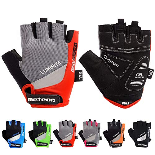 Guantes Bicicleta MTB BMX Ciclismo Montaña Carretera Fitness Gimnasio Bici Escalada Senderismo y Otros Deportes Guantes Deportivos Sin Dedos para Niños Juventud Mujer y Hombre (XL, GX33 Rojo) Guantes Bicicleta MTB BMX Ciclismo Montaña Carretera Fitness Gimnasio Bici Escalada Senderismo y Otros Deportes Guantes Deportivos Sin Dedos para Niños Juventud Mujer y Hombre (XL, GX33 Rojo)