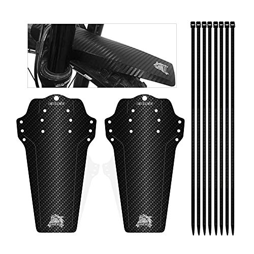 Guardabarros MTB de Fibra de Carbono,Kit de Guardabarros para Bicicleta,Juego de Guardabarros para Bicicleta de Montaña,Bicicleta Guardabarros (C) Guardabarros MTB de Fibra de Carbono,Kit de Guardabarros para Bicicleta,Juego de Guardabarros para Bicicleta de Montaña,Bicicleta Guardabarros (C)