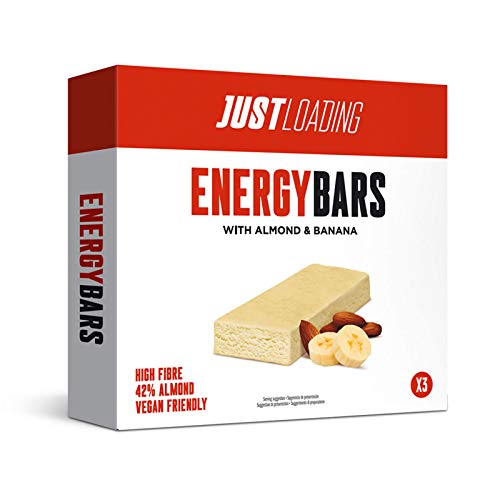 Just Loading - Barritas Energéticas Almendra y Plátano 3 x 25 g Just Loading - Barritas Energéticas Almendra y Plátano 3 x 25 g